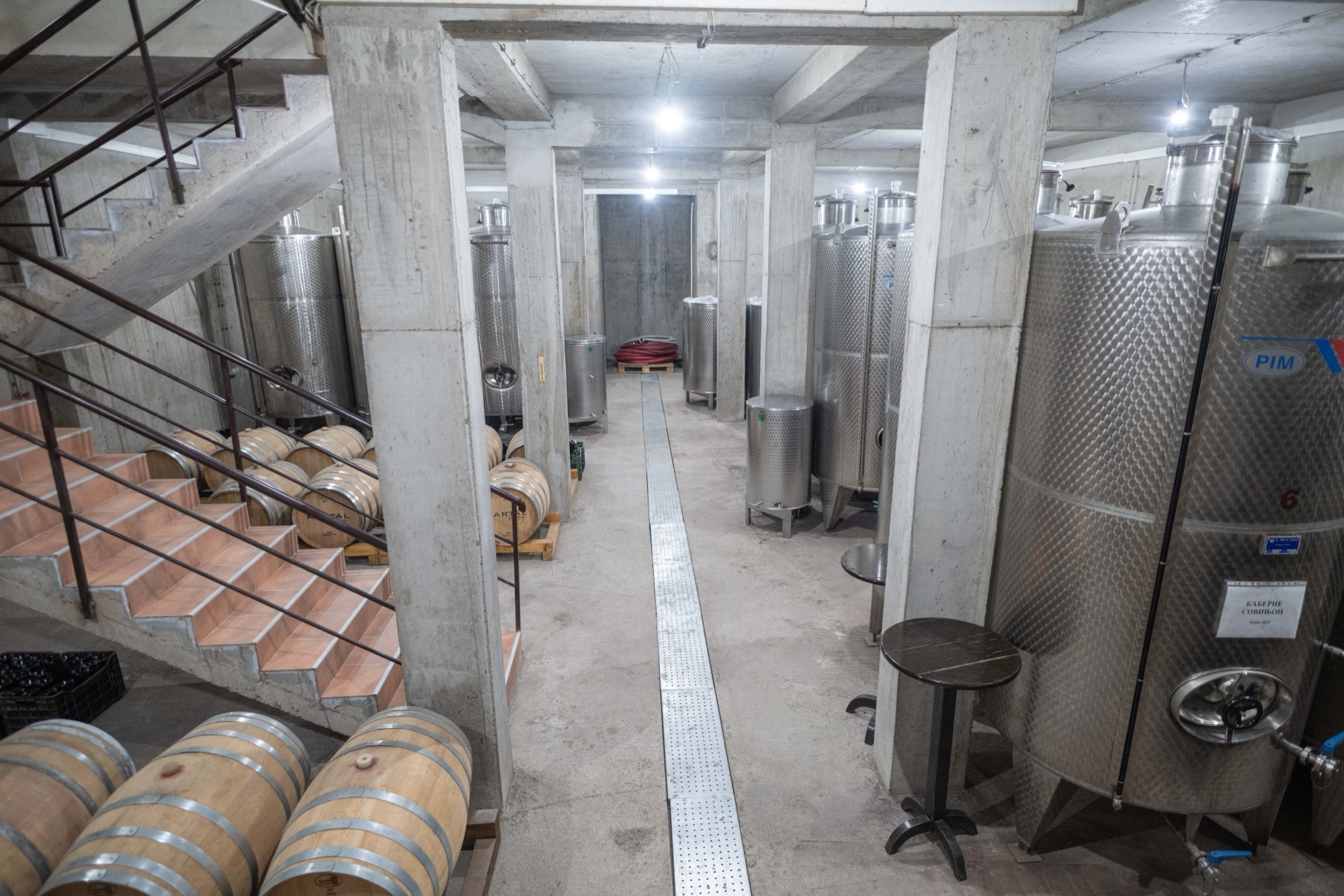 Winery atmosphere